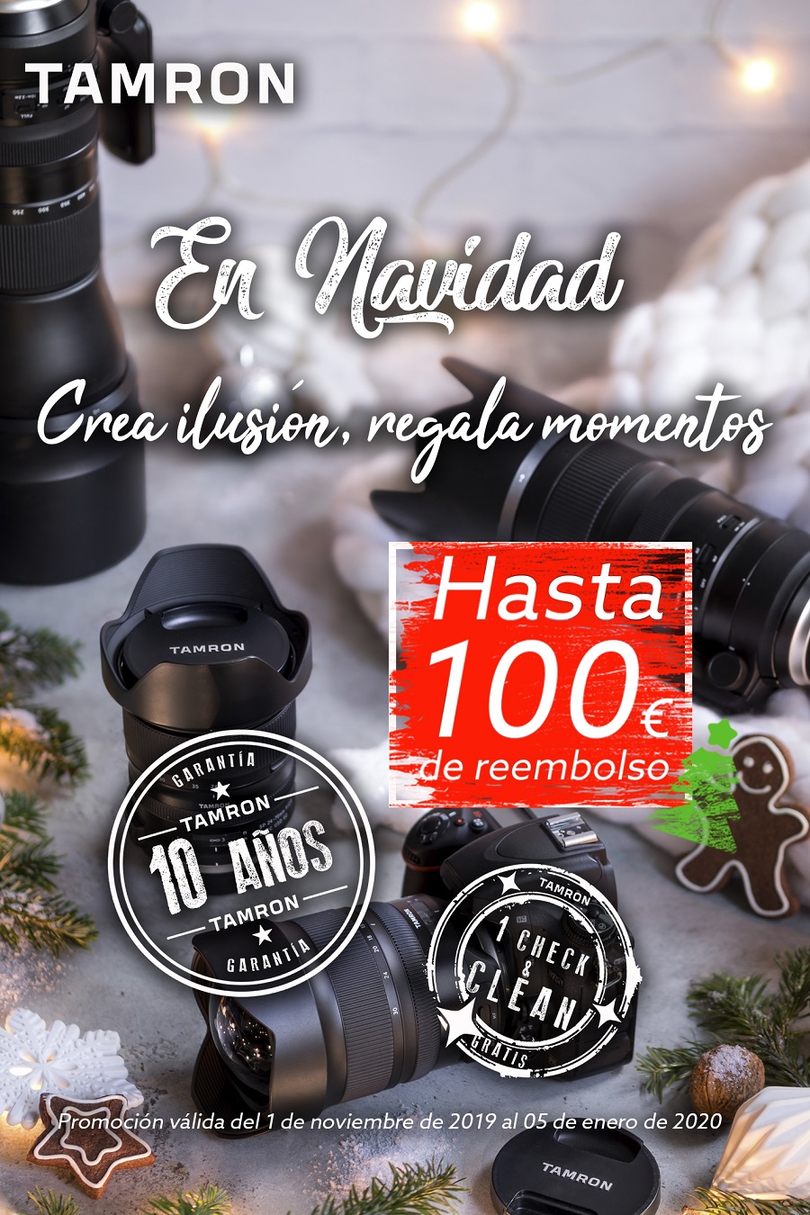 “En Navidad crea ilusión, regala momentos” Con Tamron y Robisa